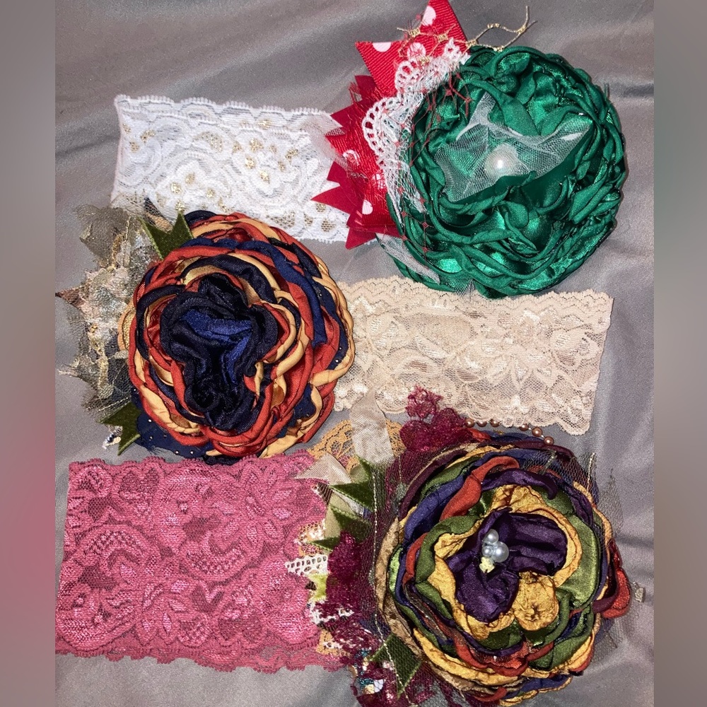 Toddler Baby floral Headbands